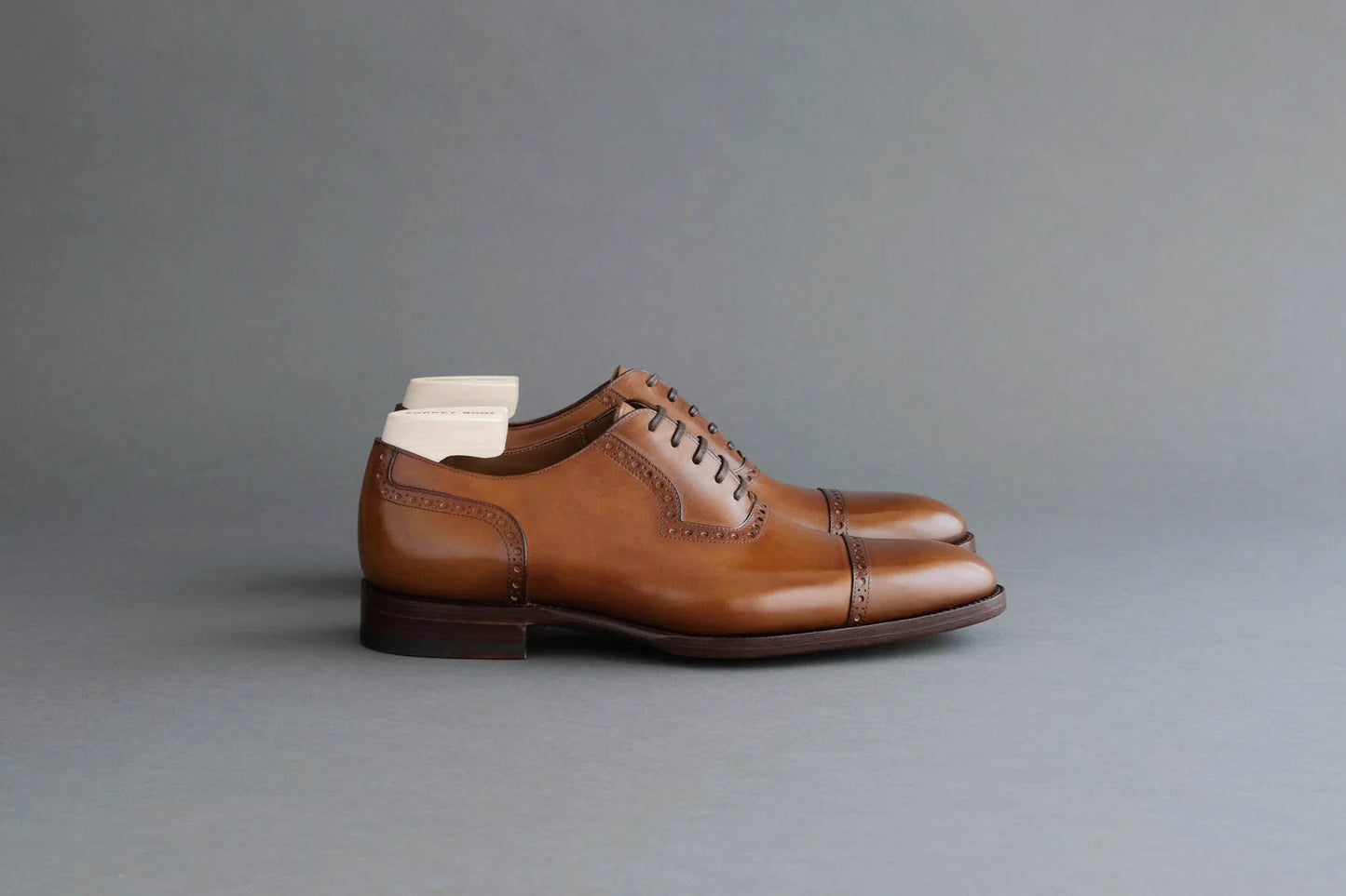 Asher Tan Toe Cap Oxford