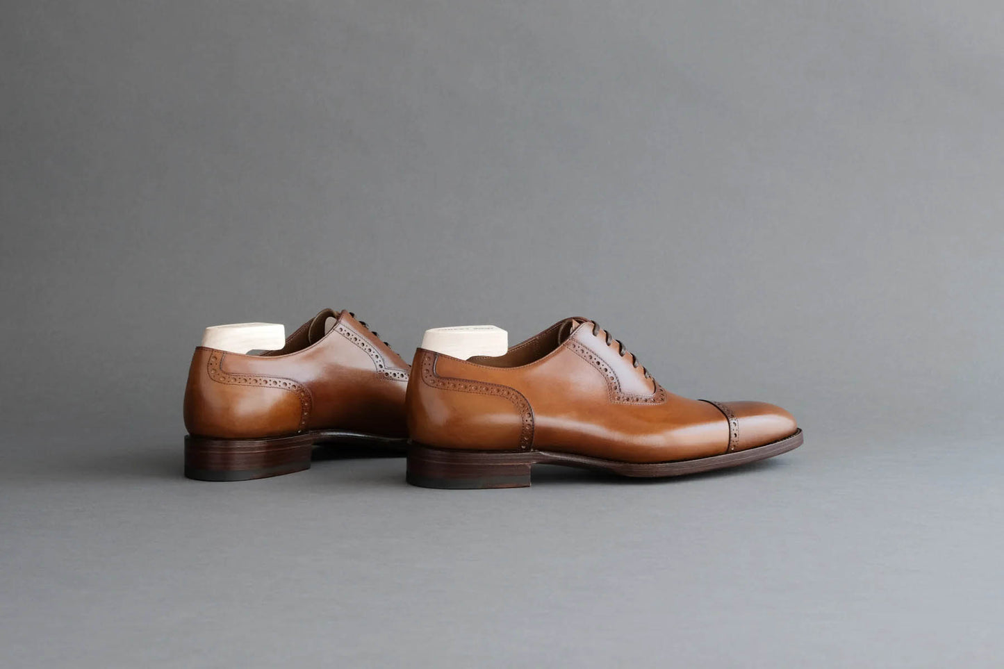 Asher Tan Toe Cap Oxford