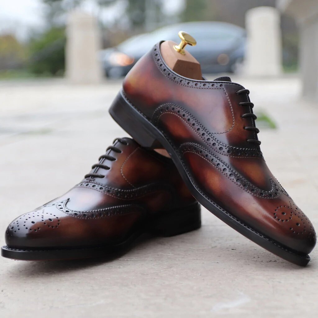 Edmund Patina Wingtip Oxford
