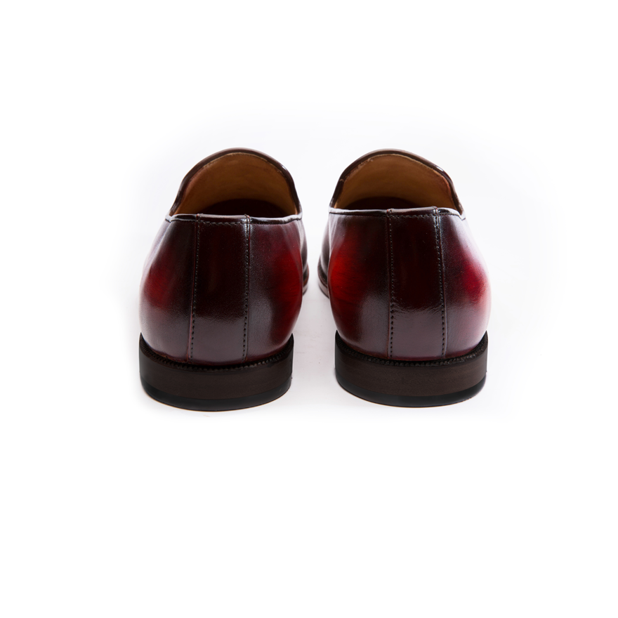 Arlo Ox Blood Patina Loafer