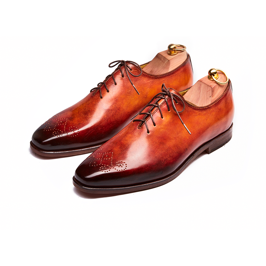 Dawson Tan Patina Wholecut Oxford