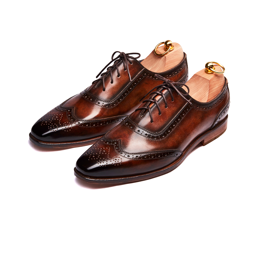 Albert Tan Patina Wingtip Oxford