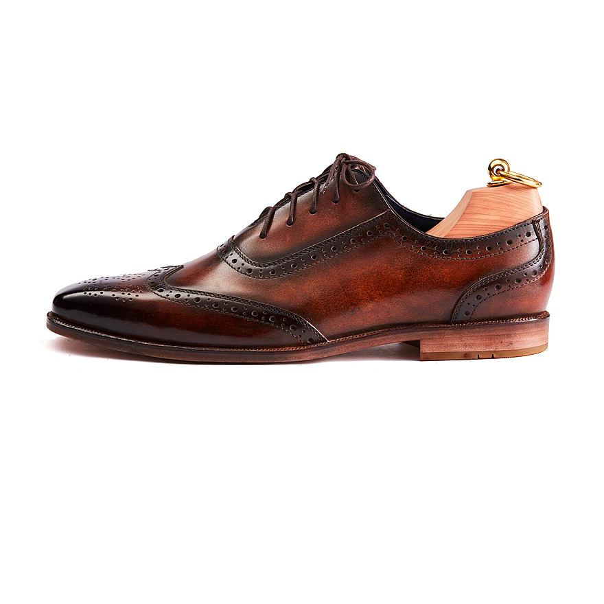 Albert Tan Patina Wingtip Oxford