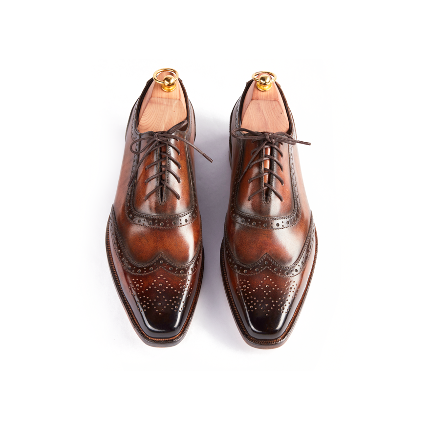 Albert Tan Patina Wingtip Oxford