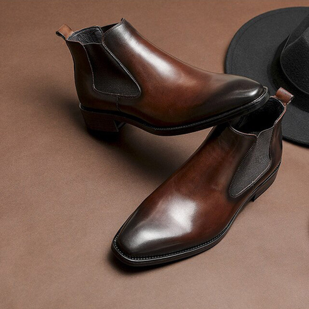 Cario Dark Brown Classic Patina Chelsea - Main Image