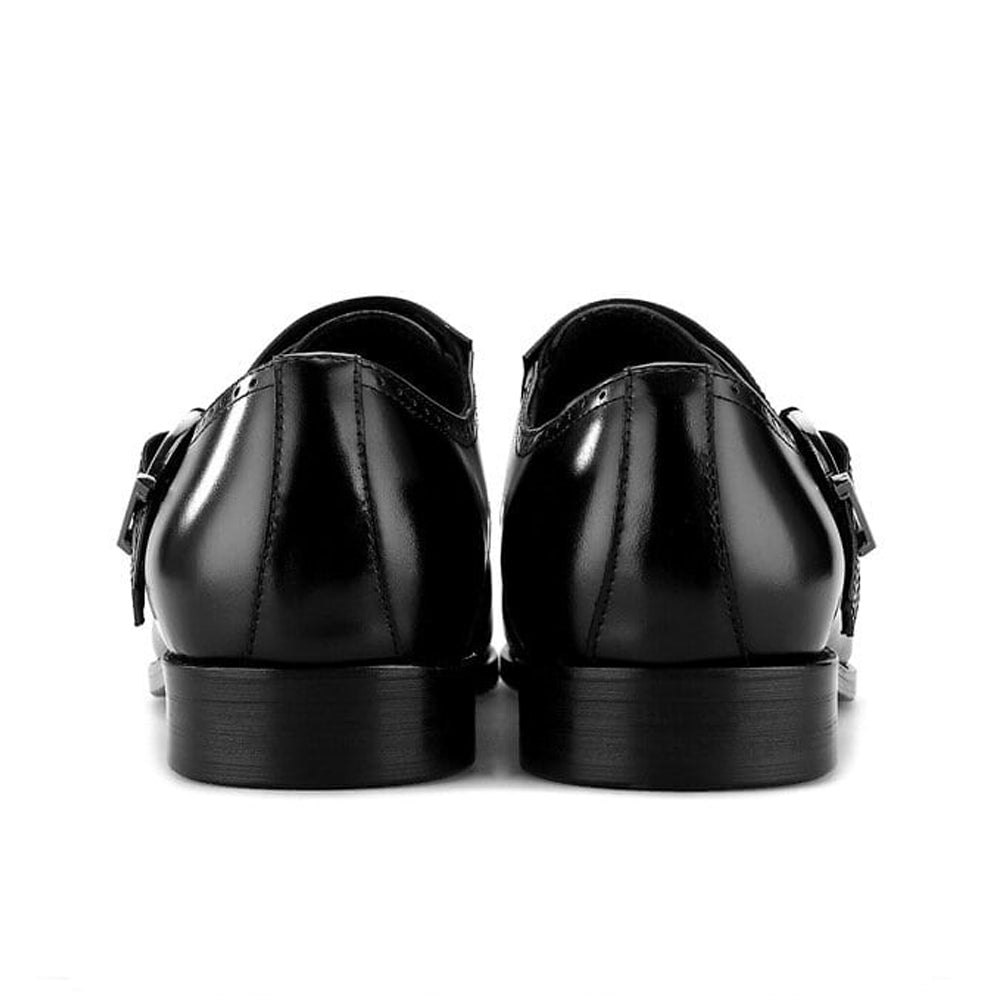 Karl Black Single Monk Strap - Romèro Ferrera