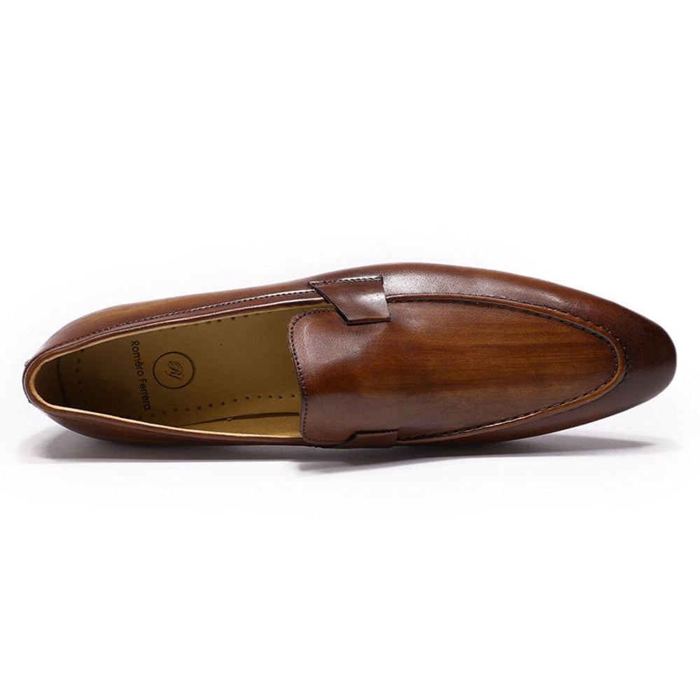 Johnson Tan Loafer - Romèro Ferrera