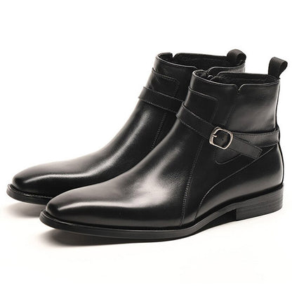 Max Black Jodhpuri Boot