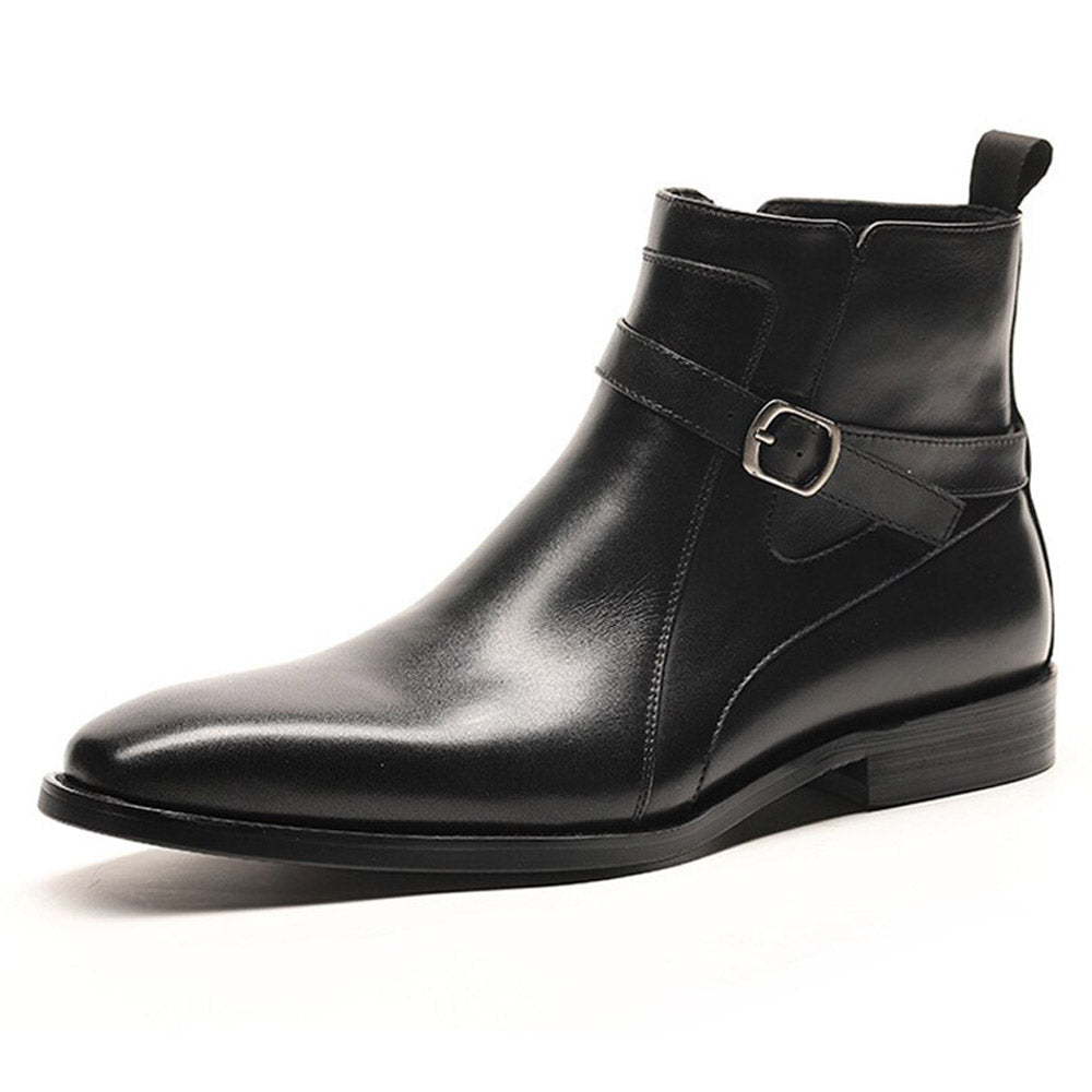 Max Black Jodhpuri Boot