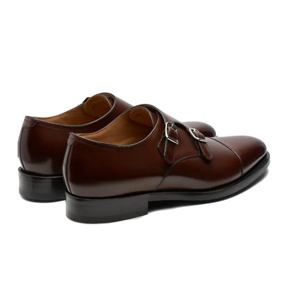 Adam Brown Double Monk Strap - Romèro Ferrera