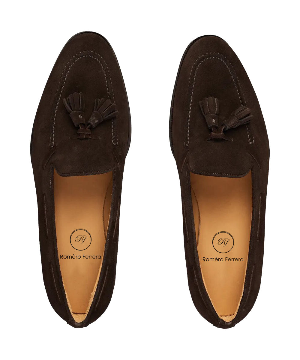 Mark Dark Brown Tassel Loafer - Romèro Ferrera