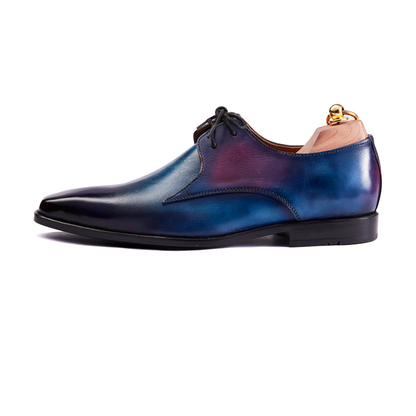 Lucas Blue & Purple Patina Derby