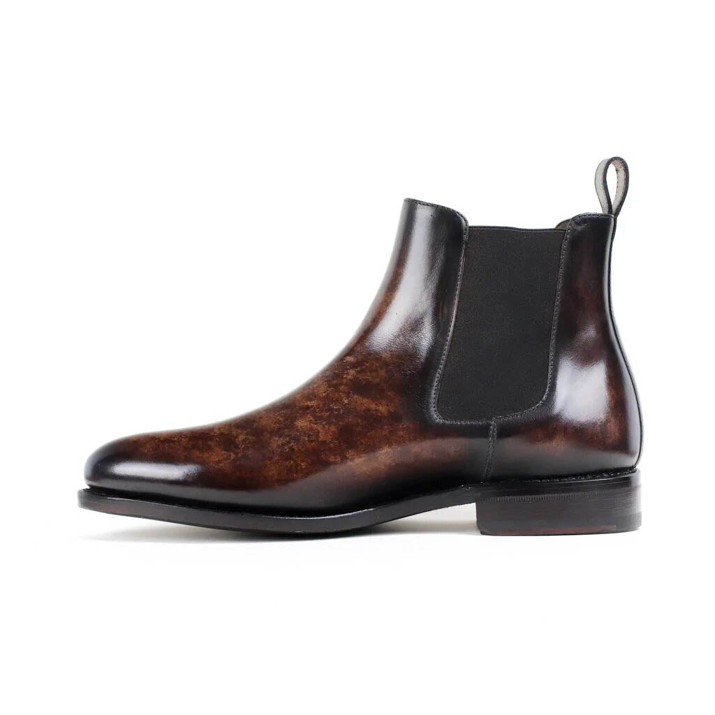 Mylan Dark Brown Patina Chelsea