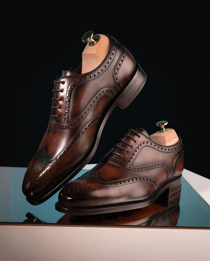 Dylan Brown Patina Wingtip Oxford