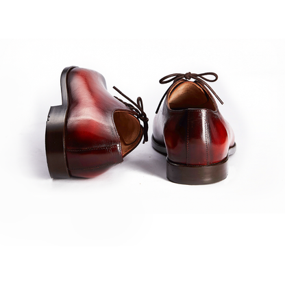 Sloan Burgundy Patina Wholecut Oxford