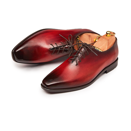 Sloan Burgundy Patina Wholecut Oxford