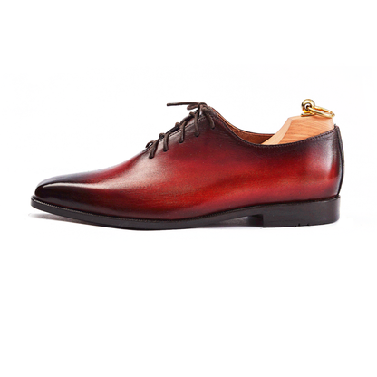 Sloan Burgundy Patina Wholecut Oxford
