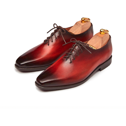 Sloan Burgundy Patina Wholecut Oxford