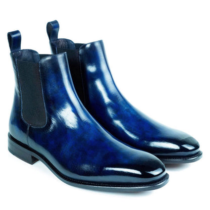 Raphael Navy Blue Patina Chelsea