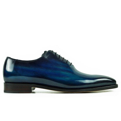 Stoke Ocean Blue Patina Wholecut Oxford
