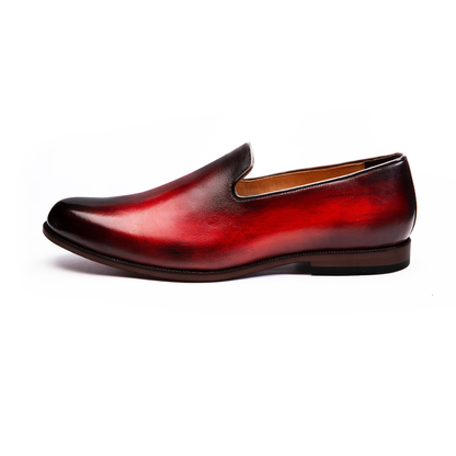 Arlo Ox Blood Patina Loafer