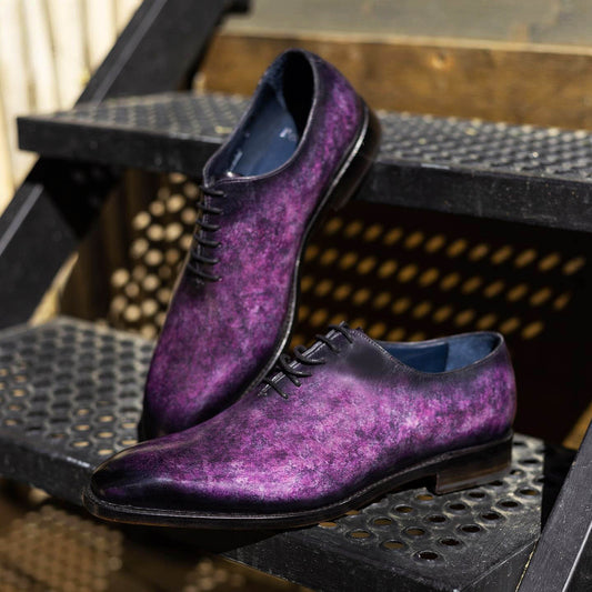 Orson Purple Patina Wholecut Oxford