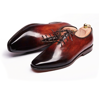 Sloan Dual Tone Tan Patina Wholecut Oxford