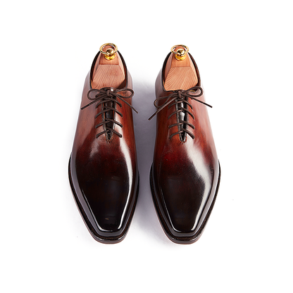 Sloan Dual Tone Tan Patina Wholecut Oxford