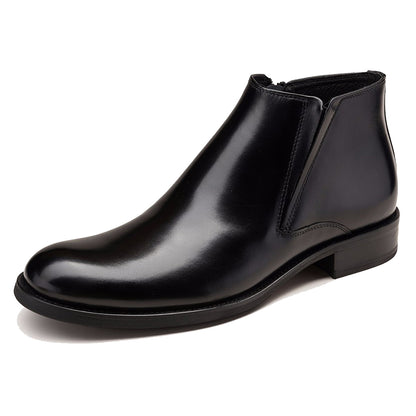 Parker Black Zip Slip-on Boot