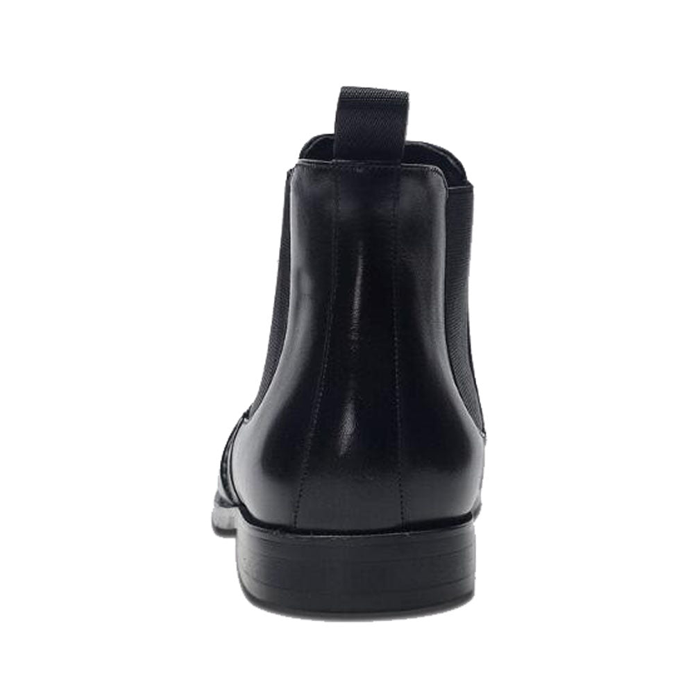 Hector Black Slip-on Chelsea Boot