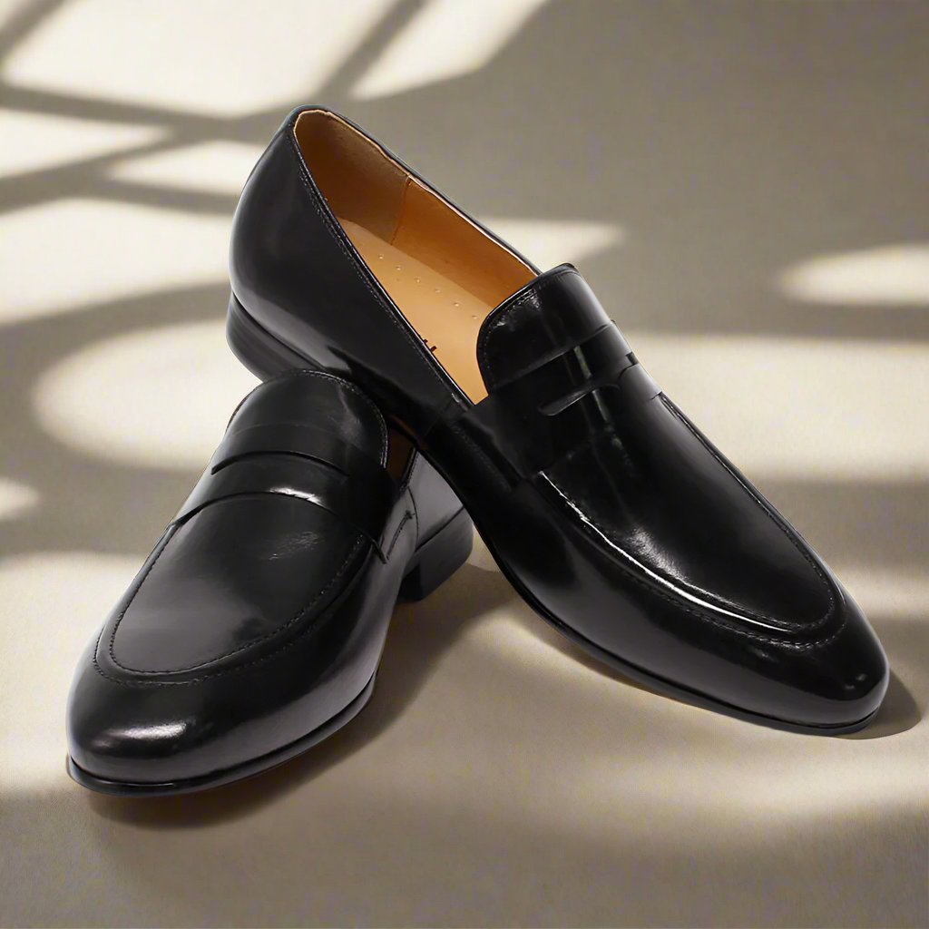 Rico Black Penny Loafer - Romèro Ferrera