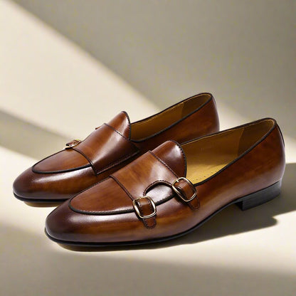 Thomas Tan Monk Strap Loafer - Romèro Ferrera