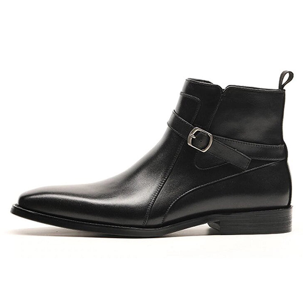 Max Black Jodhpuri Boot