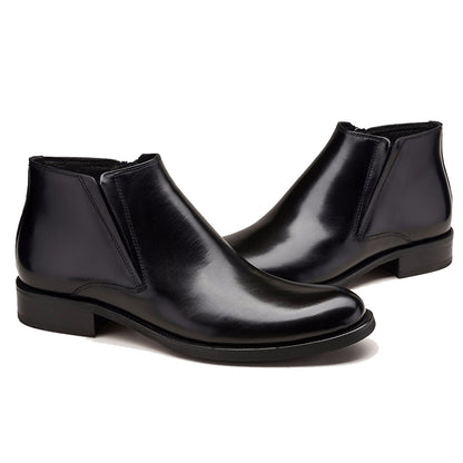 Parker Black Zip Slip-on Boot