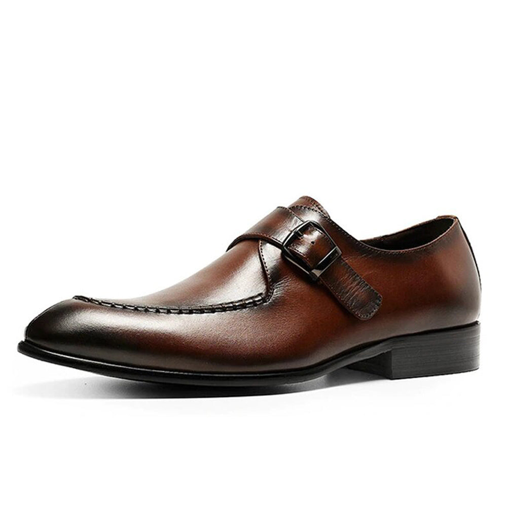 Alan Brown Single Monk Strap