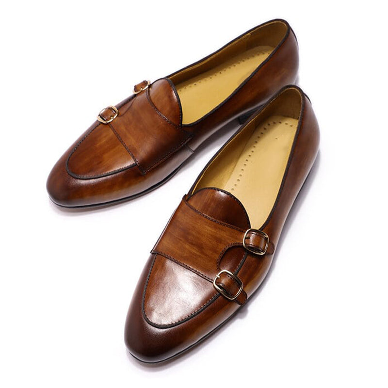 Thomas Tan Monk Strap Loafer - Romèro Ferrera