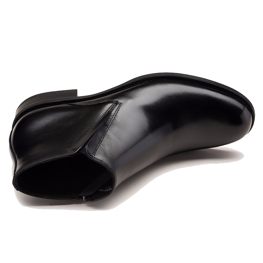 Parker Black Zip Slip-on Boot