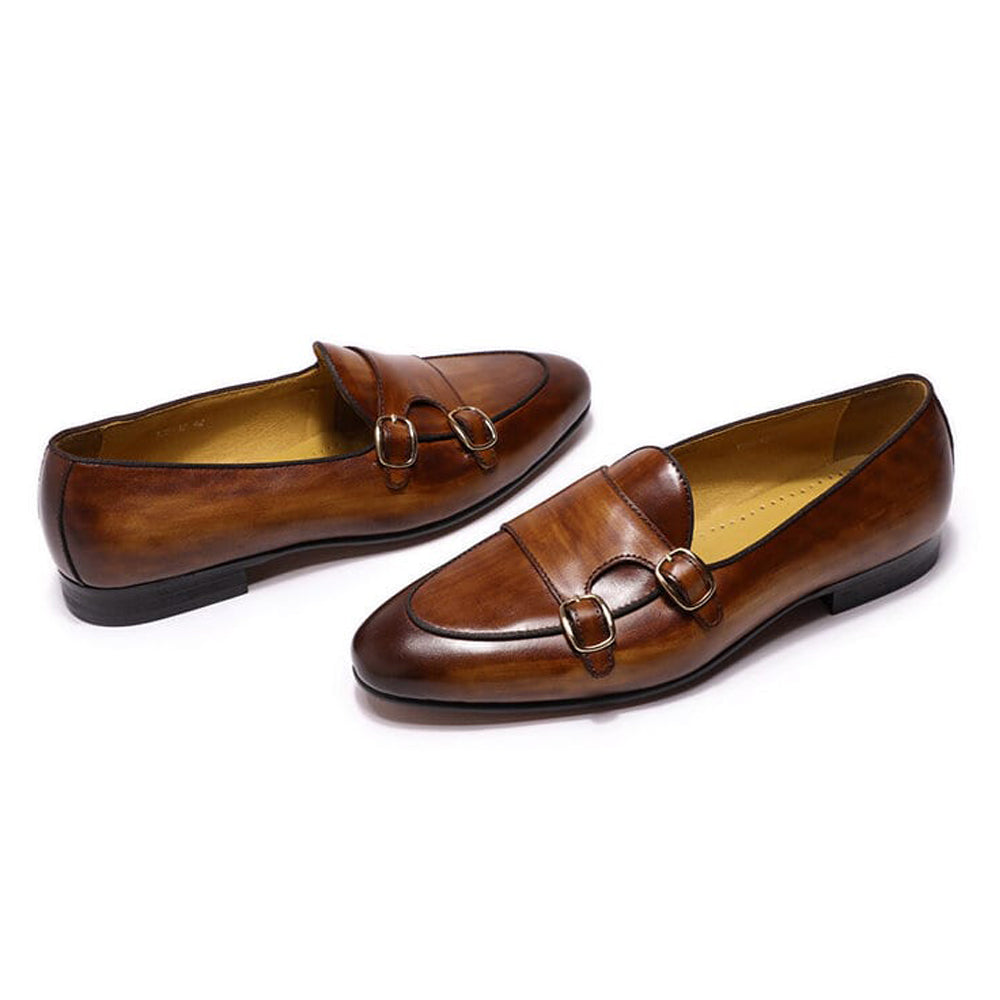 Thomas Tan Monk Strap Loafer - Romèro Ferrera