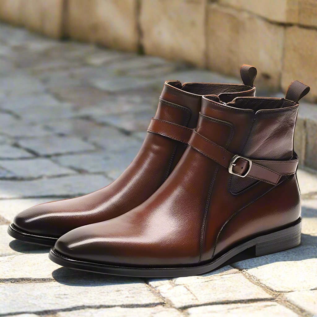 Max Dark Brown Jodhpuri Boot