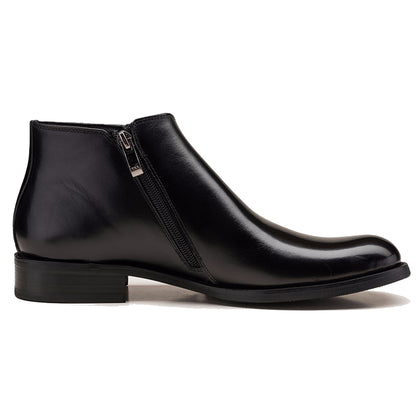 Parker Black Zip Slip-on Boot