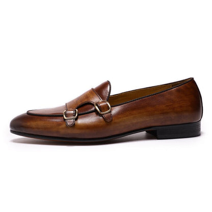 Thomas Tan Monk Strap Loafer - Romèro Ferrera