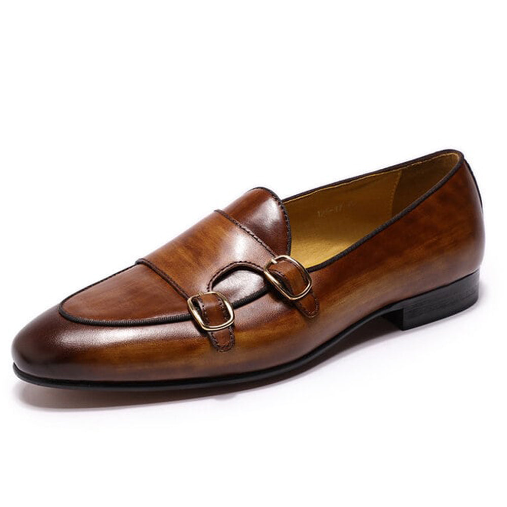 Thomas Tan Monk Strap Loafer - Romèro Ferrera