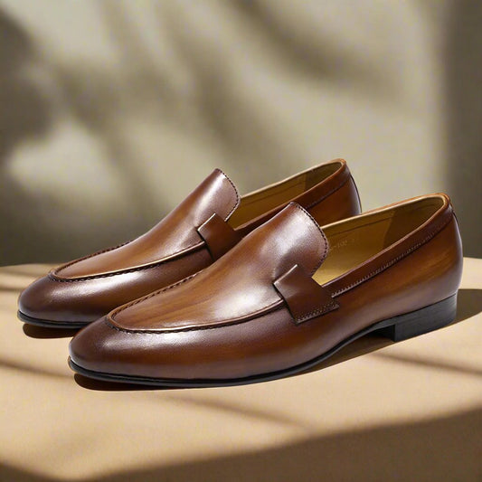 Johnson Tan Loafer - Romèro Ferrera