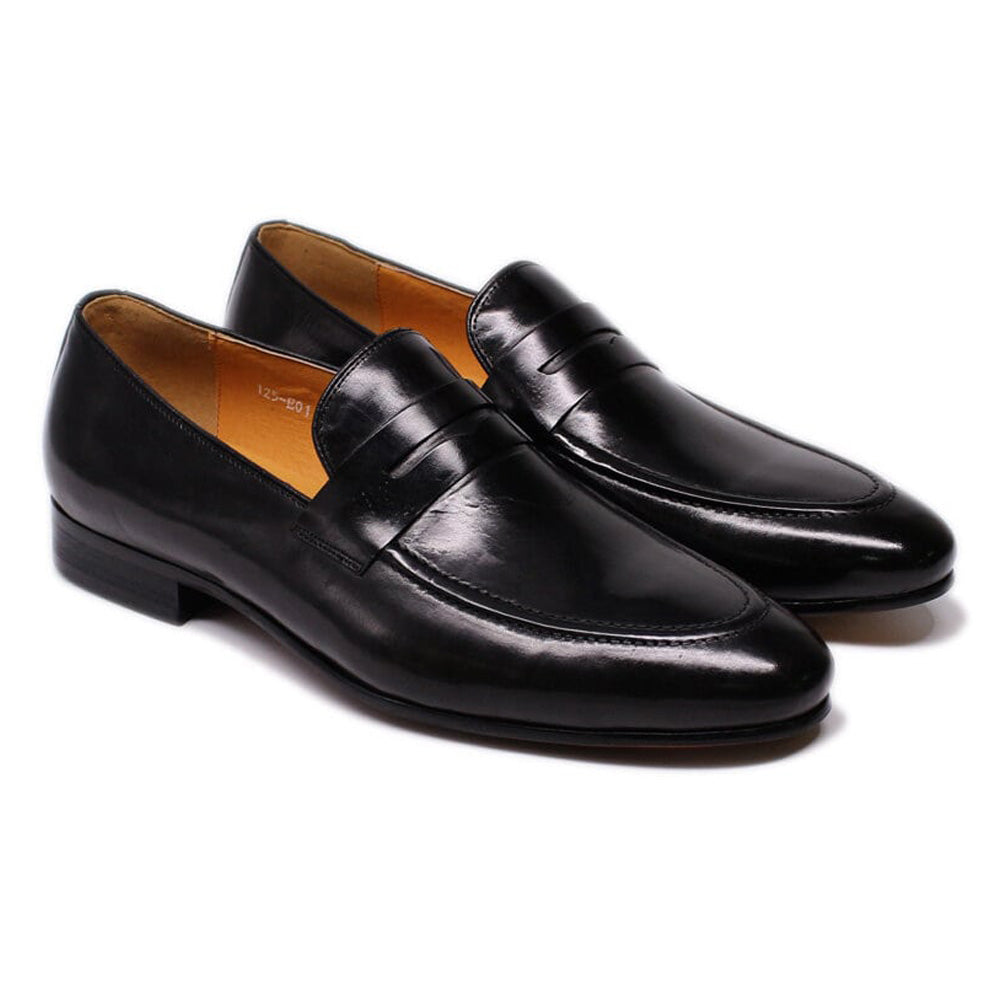 Rico Black Penny Loafer - Romèro Ferrera