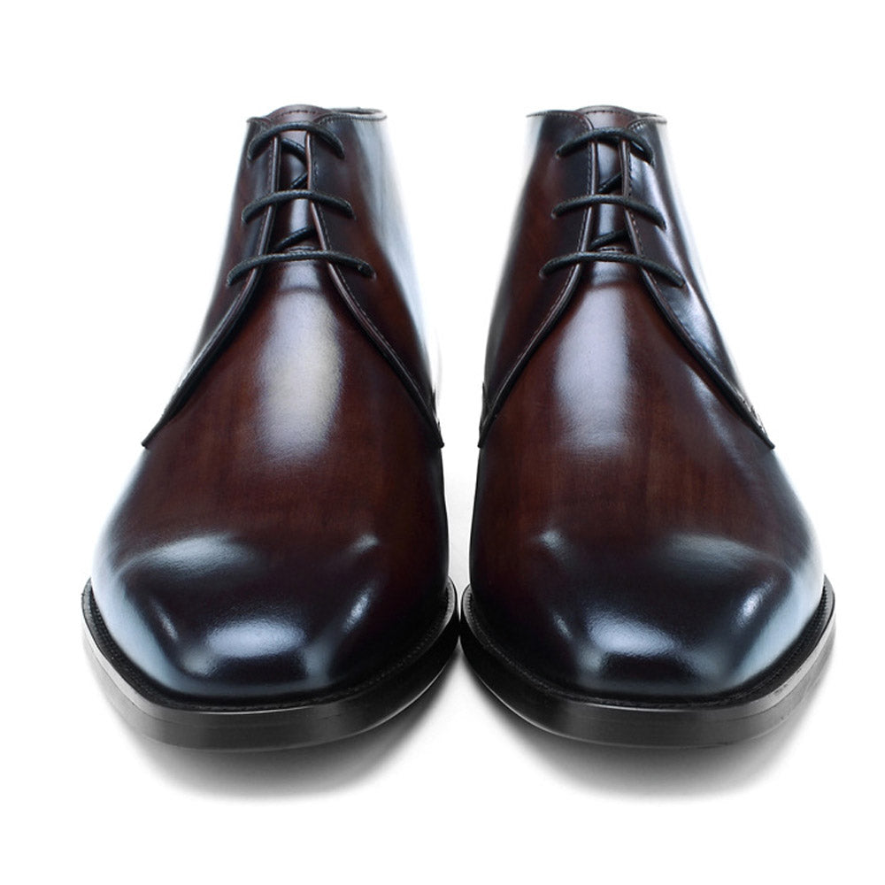 Harris Dark Brown Patina Chukka Boot