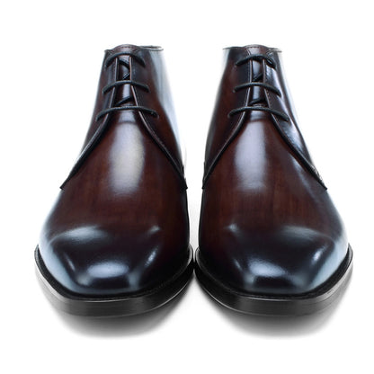 Harris Dark Brown Patina Chukka Boot