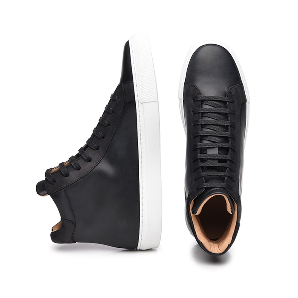 Discover more than 133 black leather sneakers super hot